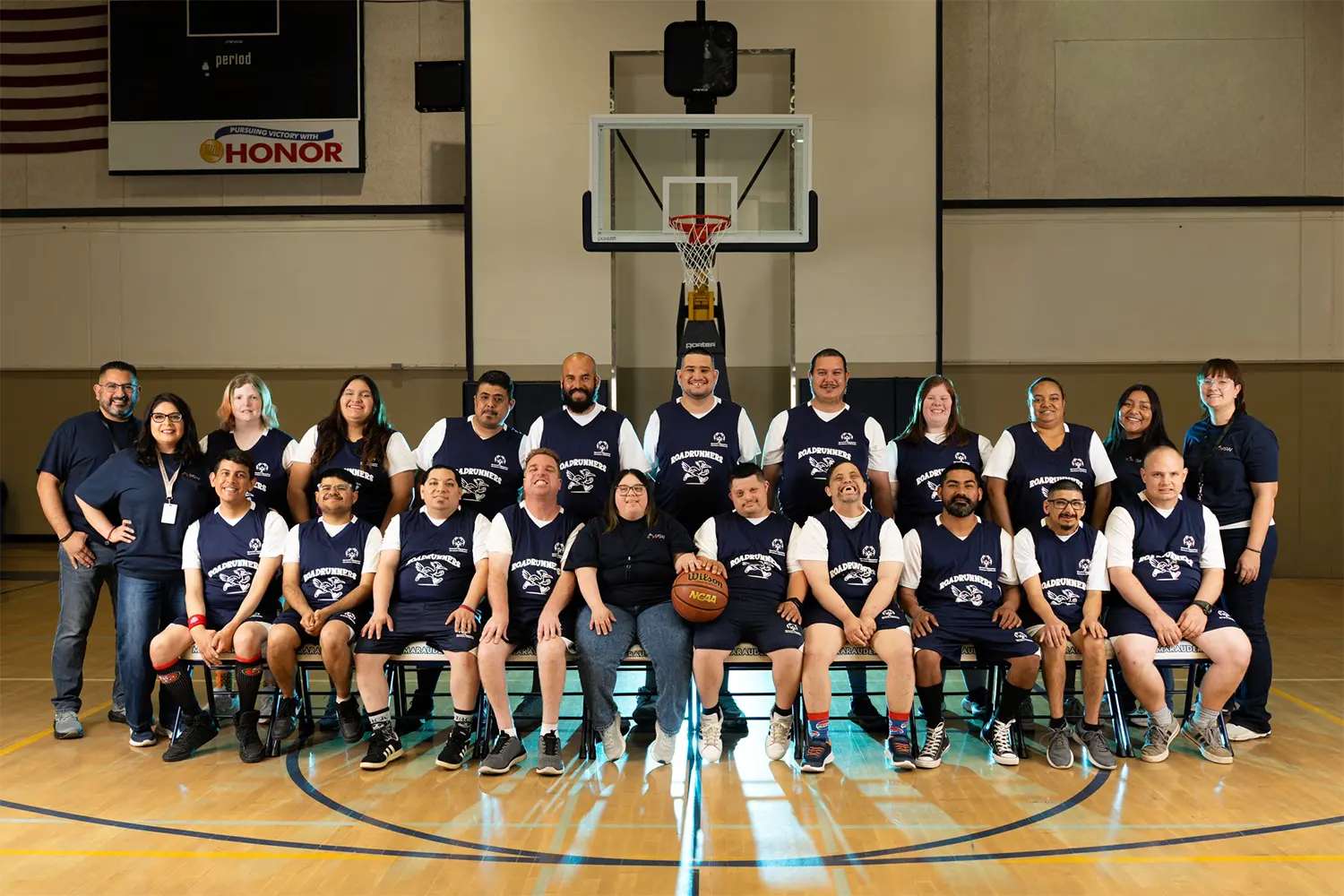 Road Runners Special Olympics Basketball Team